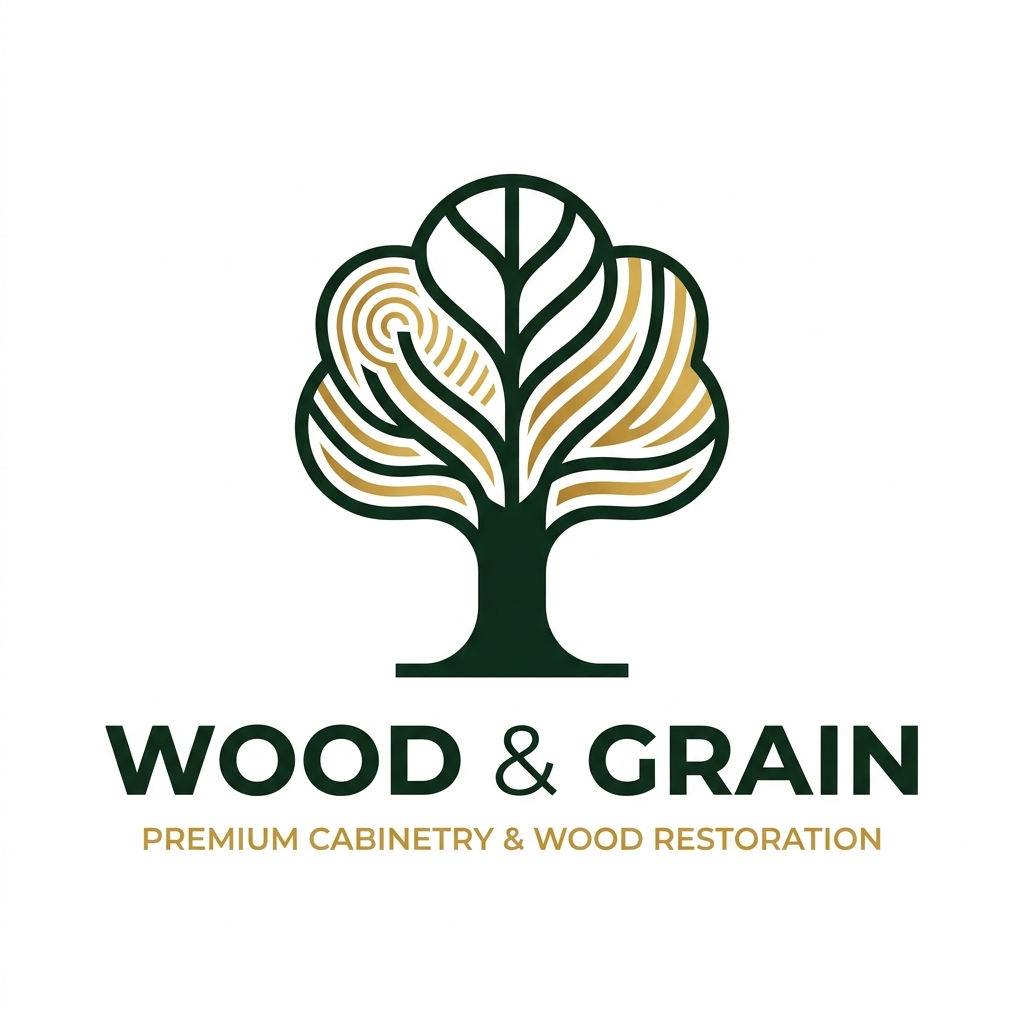 Wood & Grain Logo